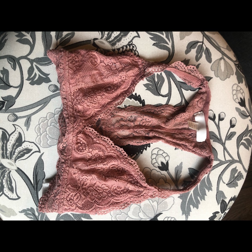 Pink bralette